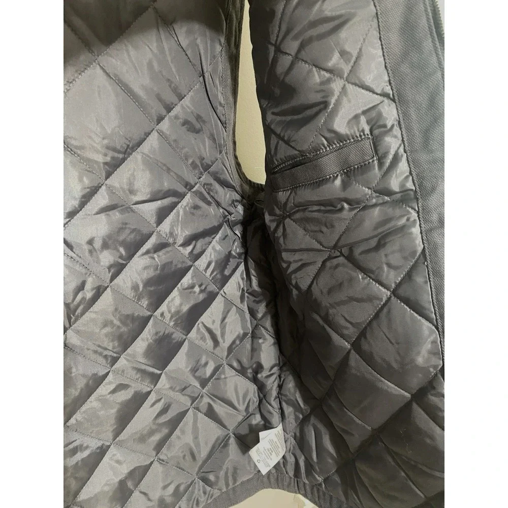 Men's Work Vest Durable Utility Quilted Rugged Pockets Workwear Carhartt Style‎